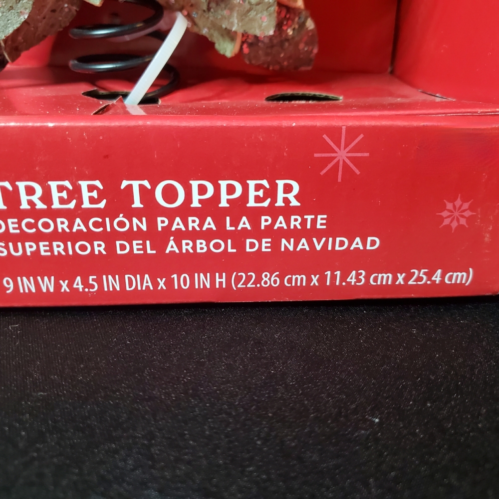 Holiday Time Tree Topper - Picture 3 of 3